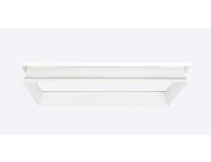 Ramka podtynkowa wpustowa wpuszczana SKYFRAME do paneli 60x60 H70mm biała