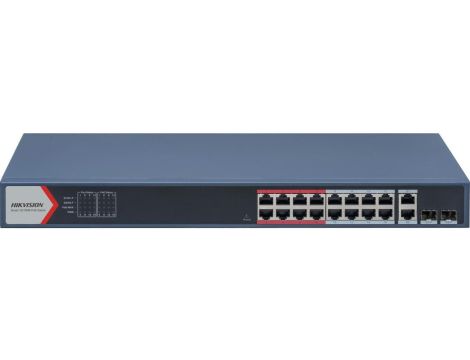 SWITCH POE HIKVISION DS-3E1318P-EI(B)