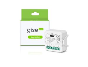 GISE Smart Podwójny moduł przekaźnikowy WiFi Tuya GDS-WF