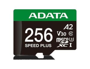Adata Karta pamięci microSD Speed Plus 256GB UHS1 U3 V30 A2 180/160 MB/s