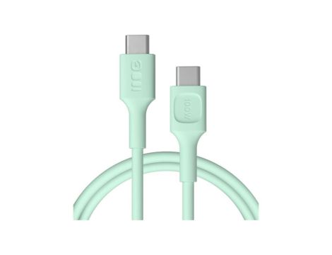 KABEL USB-C / USB-C Greencell PowerFlex 120cm PD 100W zielony silikonowy