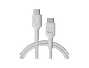 KABEL USB-C / USB-C Greencell PowerFlex 120cm PD 100W biały silikonowy