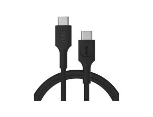 KABEL USB-C / USB-C Greencell PowerStream 120cm PD 100W czarny w oplocie