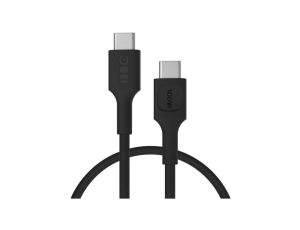KABEL USB-C / USB-C Greencell PowerStream 30cm PD 100W czarny w oplocie