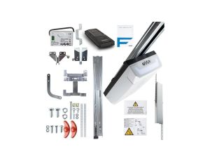 Zestaw FAAC D1000 FDS do bram garażowych z 3m szyną dwuczęściową kewlarową