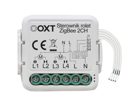 Moduł OXT mini sterownik 2 rolety ZigBee TUYA