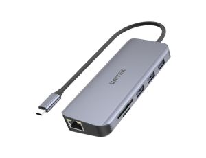 Hub USB Unitek USB-C 3xUSB 3.1 PD HDMI SD VGA RJ45