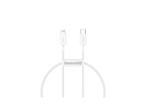 Kabel Baseus Superior Series USB-C / Lightning PD 20W 2 m - biały