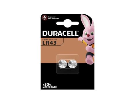 2 x bateria alkaliczna mini Duracell G12 / LR43 / 186 / V12GA / L1142