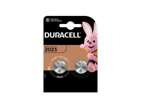 2 x bateria litowa mini Duracell CR2025 DL2025 ECR2025