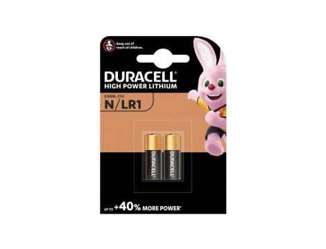 2 x bateria Duracell LR1 / N / E90 / 910A / LR01 EAN: 5000394203983