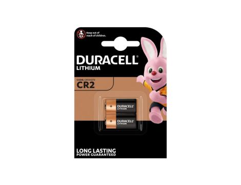 2 x bateria foto litowa Duracell CR2