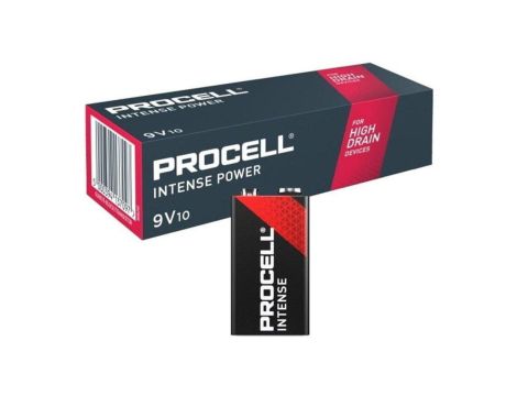 bateria alkaliczna Duracell Procell Intense 6LR61 9V - 10 sztuk
