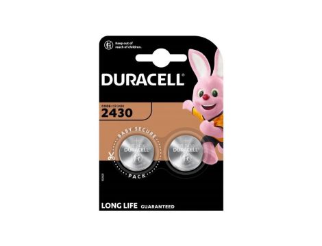 bateria litowa mini Duracell CR2430 DL2430 ECR2430 2BL
