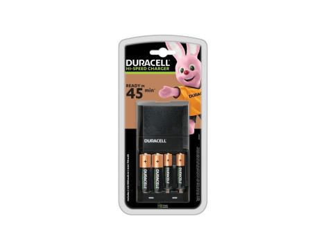Ładowarka akumulatorków Duracell CEF27 + 2 x R6/AA 1300 mAh + 2 x R03/AAA 750 mAh