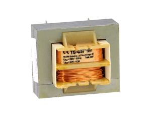 Transformator sieciowy 4VA, 230VAC, 9,5V, 300mA Wyprowadzenie oczkowe TS 4/37