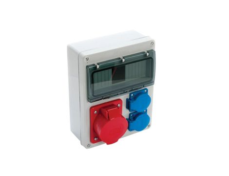 VIPLAST Rozdzielnica Gniazdo 16/5 2x250V