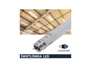 Świetlówka led T8 G13 90cm 15W 3000K 1500lm PC Prescot Flicker free