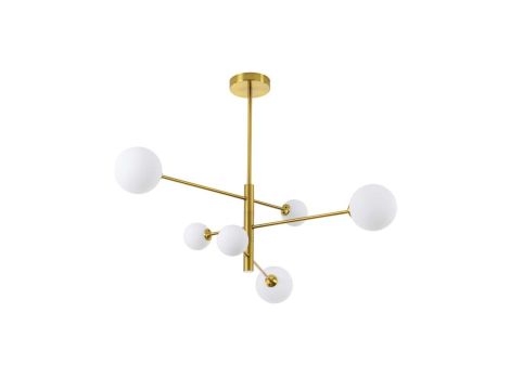 Lampa wisząca Dorado złota 6xG9 Light Prestige