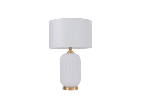 Lampa stołowa Tamiza 65 cm biała 1xE27 Light Prestige