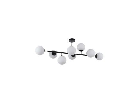 Lampa wisząca Dorado czarna 8xE14 Light Prestige