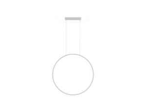 Lampa wisząca Mirror L biała IP44 LED CCT Light Prestige