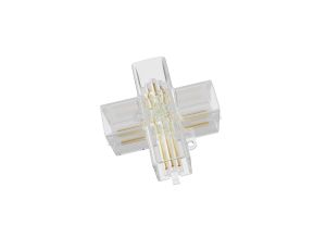 Łącznik X elektryczny do oświetlenia modułowego Geometric System New Light Prestige