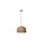 Rattanowa lampa wisząca Kanso 50 cm jasne drewno 1xE27 Light Prestige