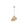 Rattanowa lampa wisząca Shella 40 cm jasne drewno 1xE27 Light Prestige