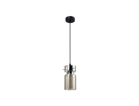 Pojedyncza lampa wisząca Nivio dymna 1xE27 Light Prestige