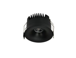 Oczko podtynkowe Zyra czarne LED CCT Light Prestige