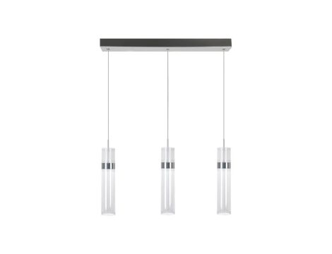Lampa wisząca Ambiente 3 srebrna LED CCT Light Prestige