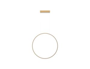 Lampa wisząca Mirror L złota IP44 LED CCT Light Prestige
