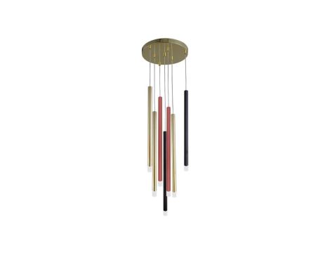 Lampa wisząca Lungo 7 kolor mix 7xG9 Light Prestige