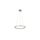 Lampa wisząca Midway Cristal Triangle złoto - transparentna LED CCT Light Prestige