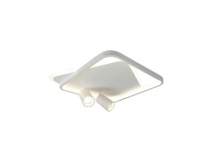 Plafon Parma 2 kwadratowy biały 2xGU10 LED CCT Light Prestige