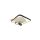 Plafon Parma 2 kwadratowy czarny 2xGU10 LED CCT Light Prestige