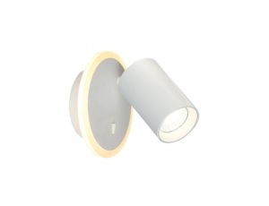 Spot Parma 1 biały 1xGU10 LED CCT Light Prestige