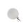 Lampa ogrodowa Gaja 40 cm biała 1xE27 Light Prestige