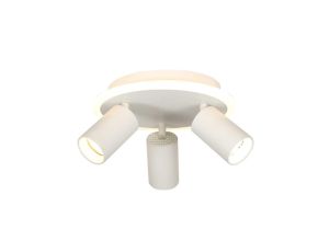 Plafon Parma 3 okrągły biały 3xGU10 LED CCT Light Prestige