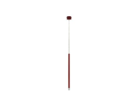 Lampa wisząca Lungo 1 czerwona 1xG9 Light Prestige