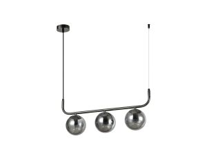 Lampa wisząca Alisa grafitowa 3xE14 Light Prestige