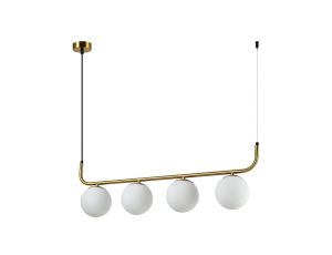 Lampa wisząca Alisa złota 4xE14 Light Prestige