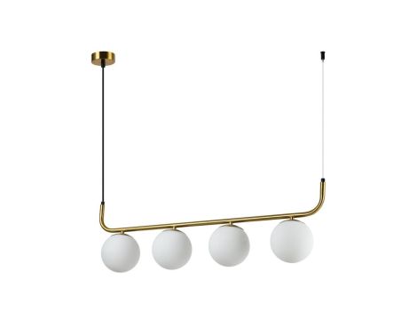 Lampa wisząca Alisa złota 4xE14 Light Prestige