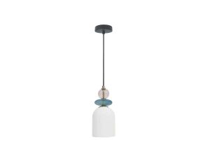 Lampa wisząca Tropea biała 1xE27 Light Prestige