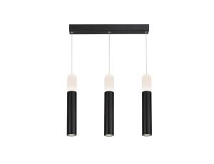 Lampa wisząca Fano czarna LED 3000K Light Prestige