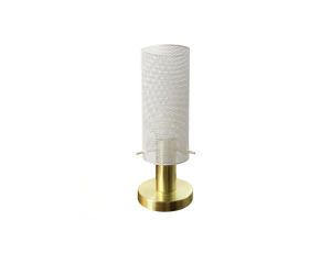 Lampa biurkowa Tirana biała 1xE27 Light Prestige