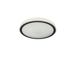 Plafon Vegas 40 cm czarny LED 4000K Light Prestige