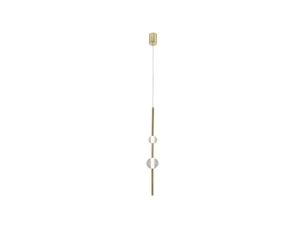 Lampa wisząca Vaku złota LED 4000K Light Prestige