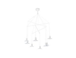 Lampa wisząca Hat biała LED 3000K Light Prestige